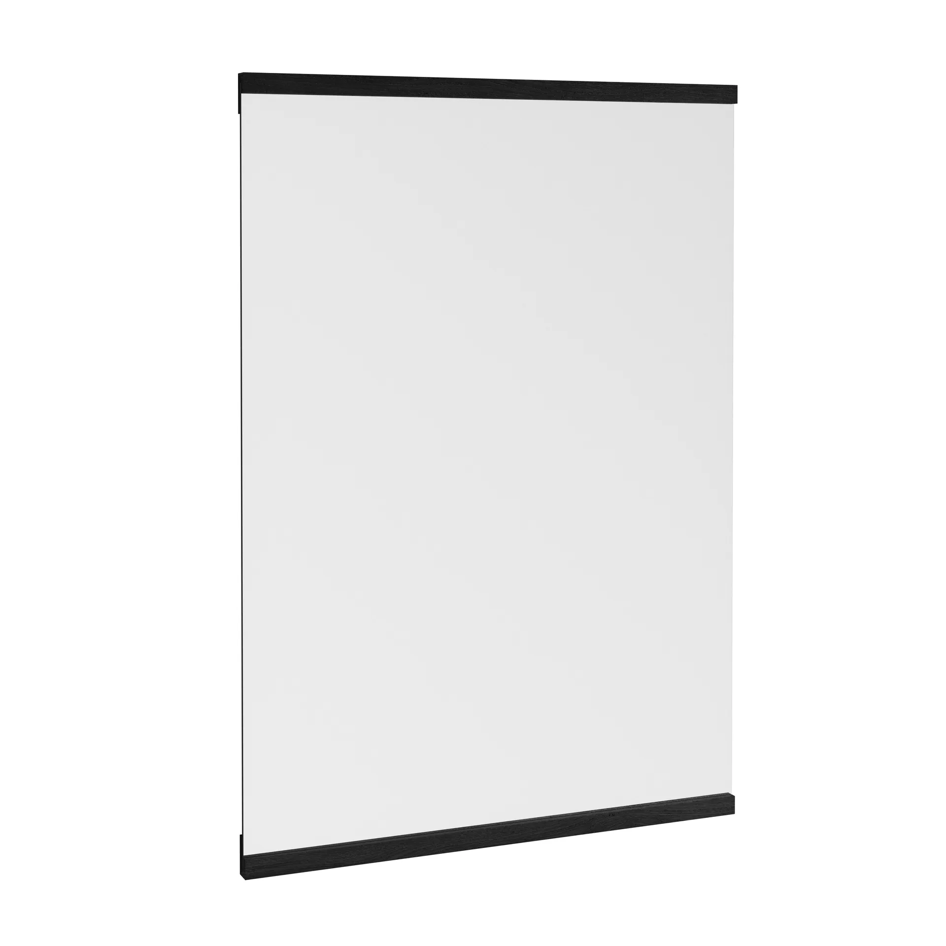 Rektangulär väggspegel 50x70 cm, Black MOEBE