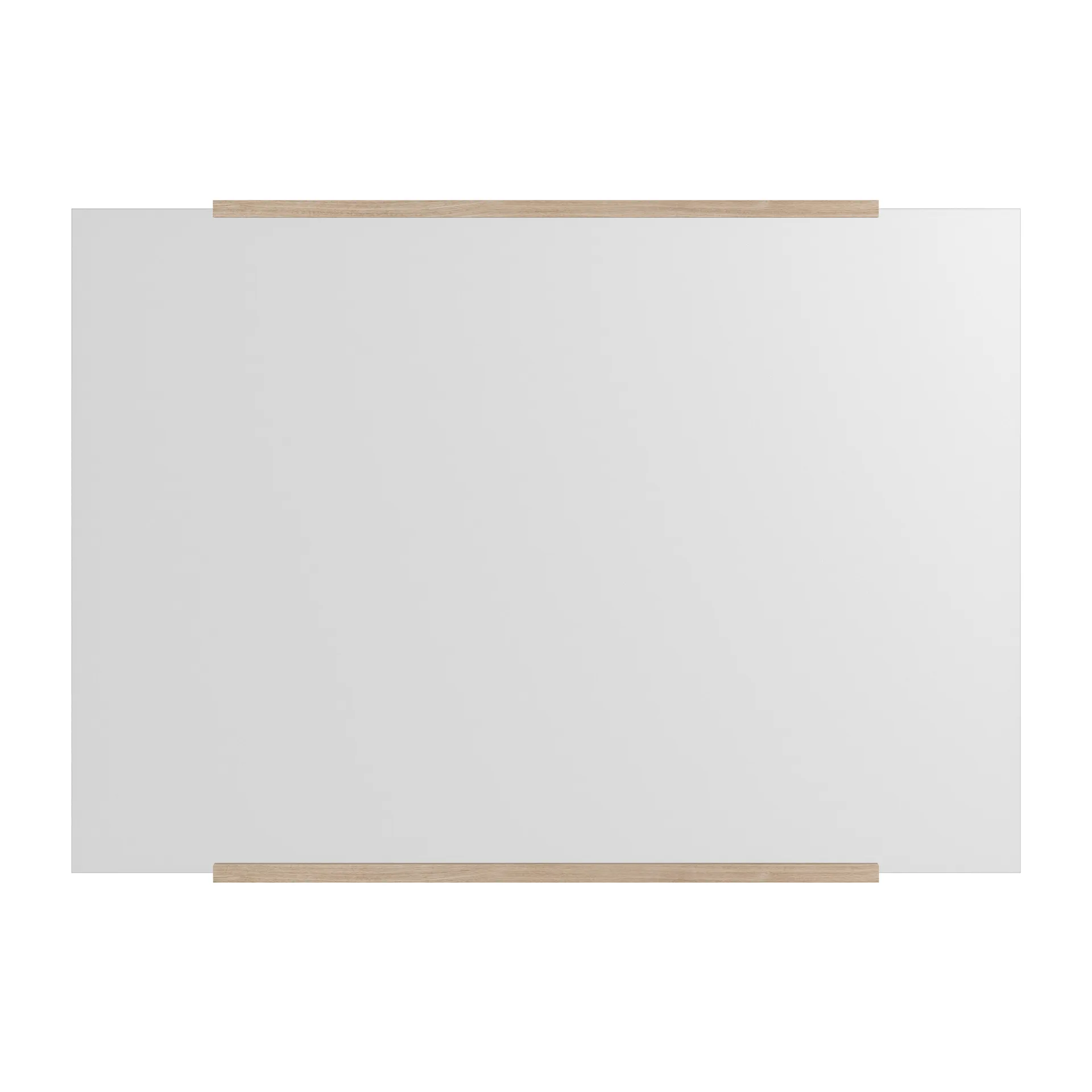 Rektangulär väggspegel 70x100 cm, Oak MOEBE