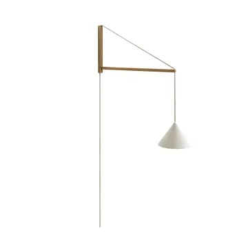Suspended Wall Lamp vägglampa - Ek-vit - MOEBE