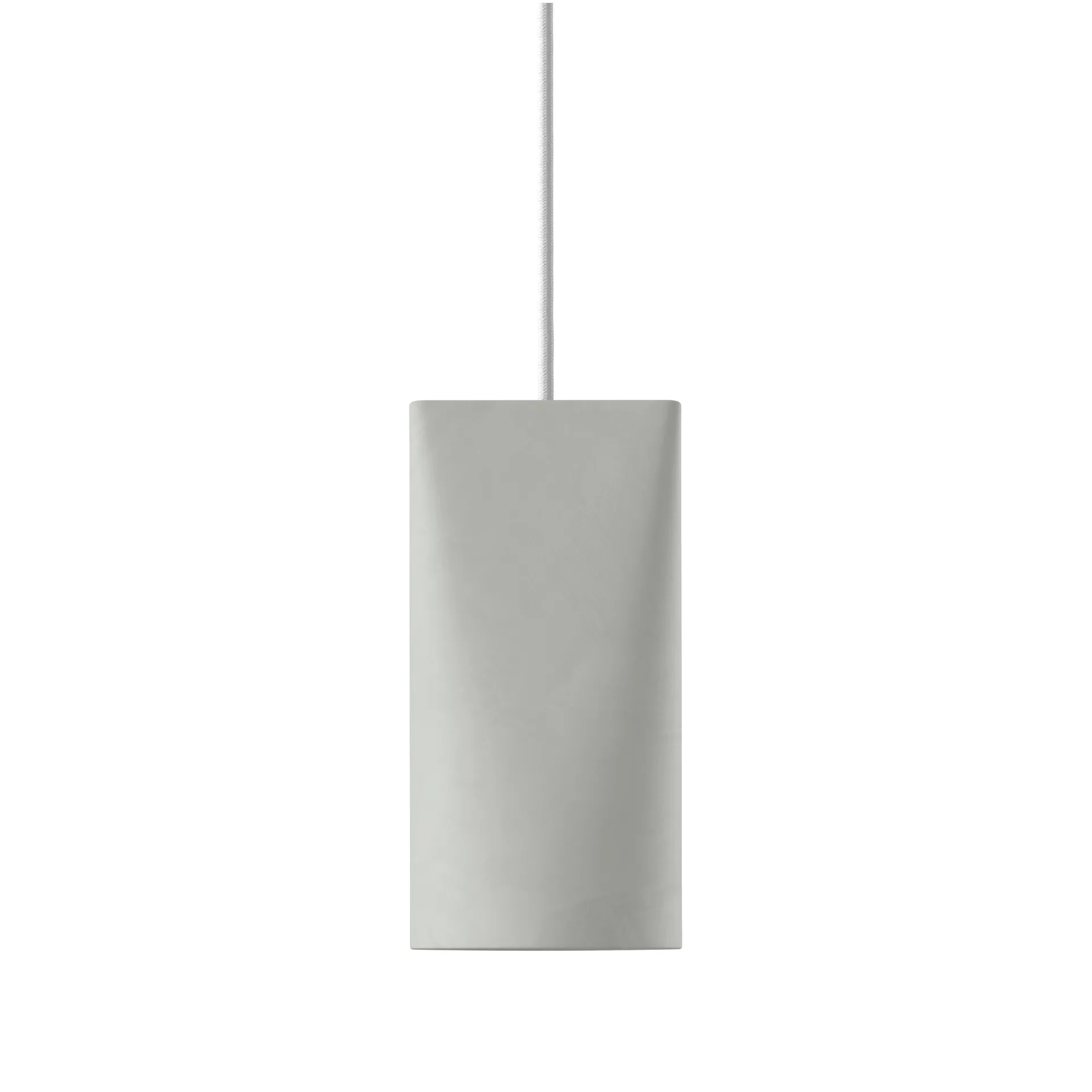 Taklampa keramik 11,2x22 cm, Light Grey MOEBE