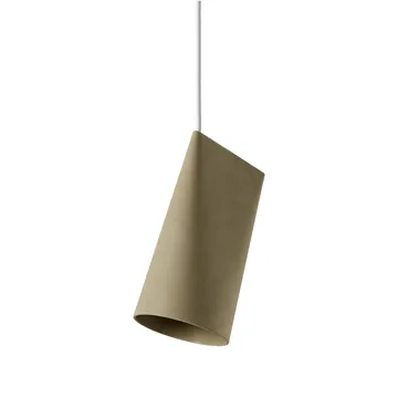 Taklampa keramik 11,2x22 cm - Olive - MOEBE