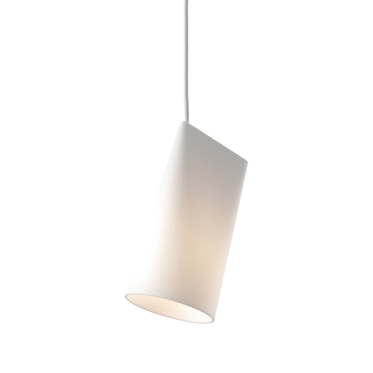 MOEBE Taklampa keramik 11,2x22 cm White | Skandinavisk Design | Taklampor & Pendlar | Vit
