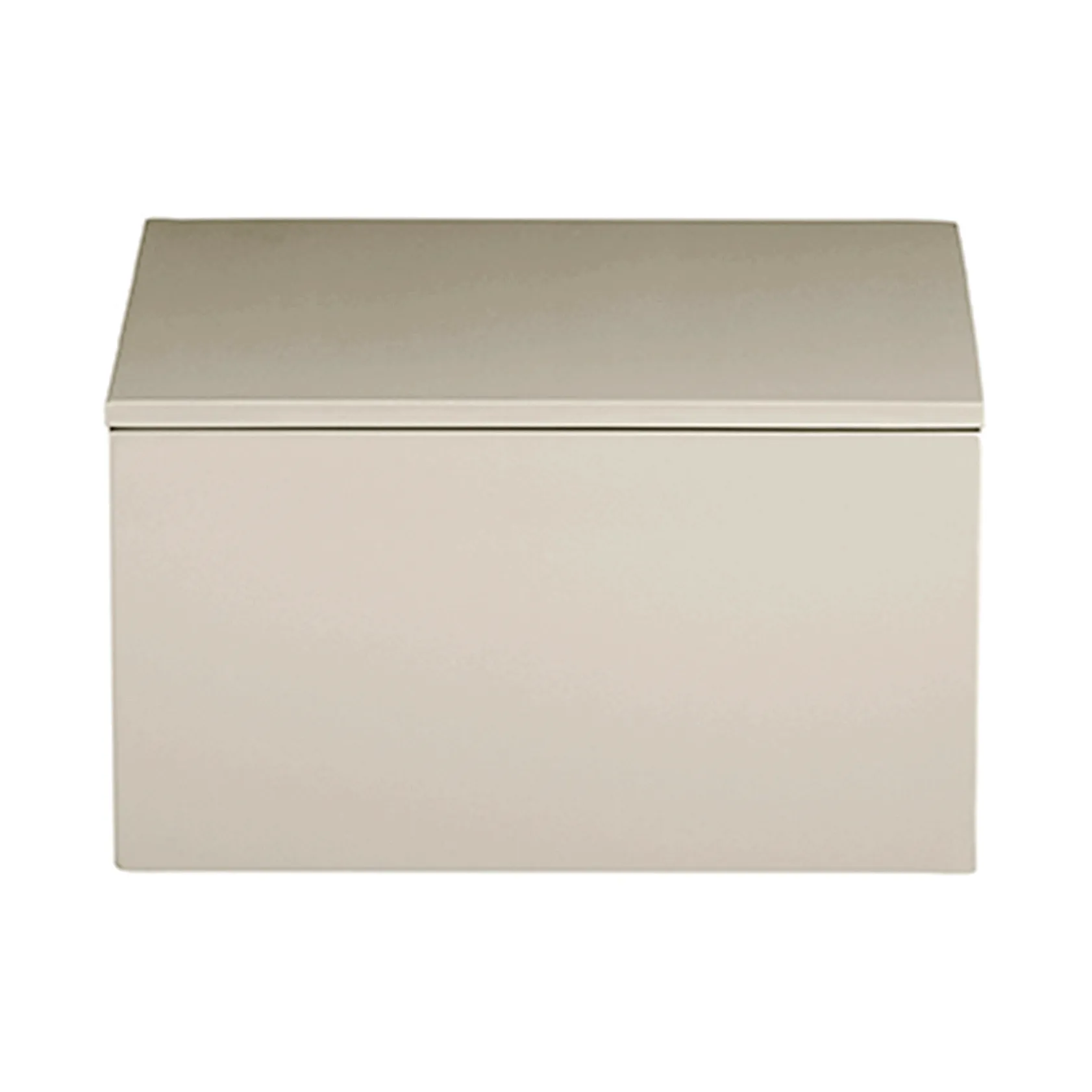 Lux lackad förvaringslåda 19x19x10,5 cm, Latte Mojoo