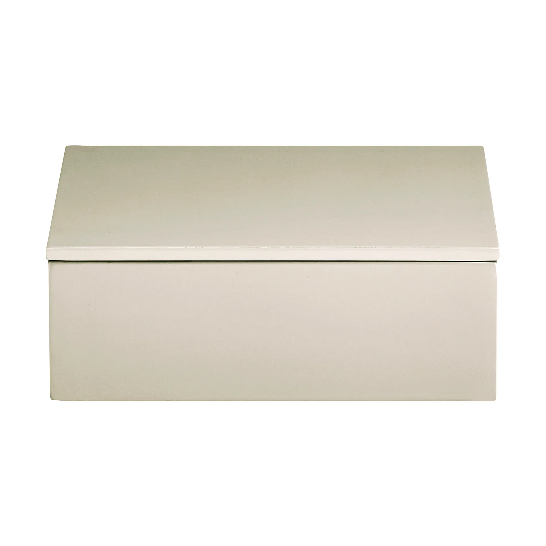 Lux lackad förvaringslåda 19x19x7 cm, Latte Mojoo