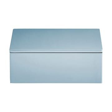 Lux lackad f�örvaringslåda 19x19x7 cm - Powder blue - Mojoo