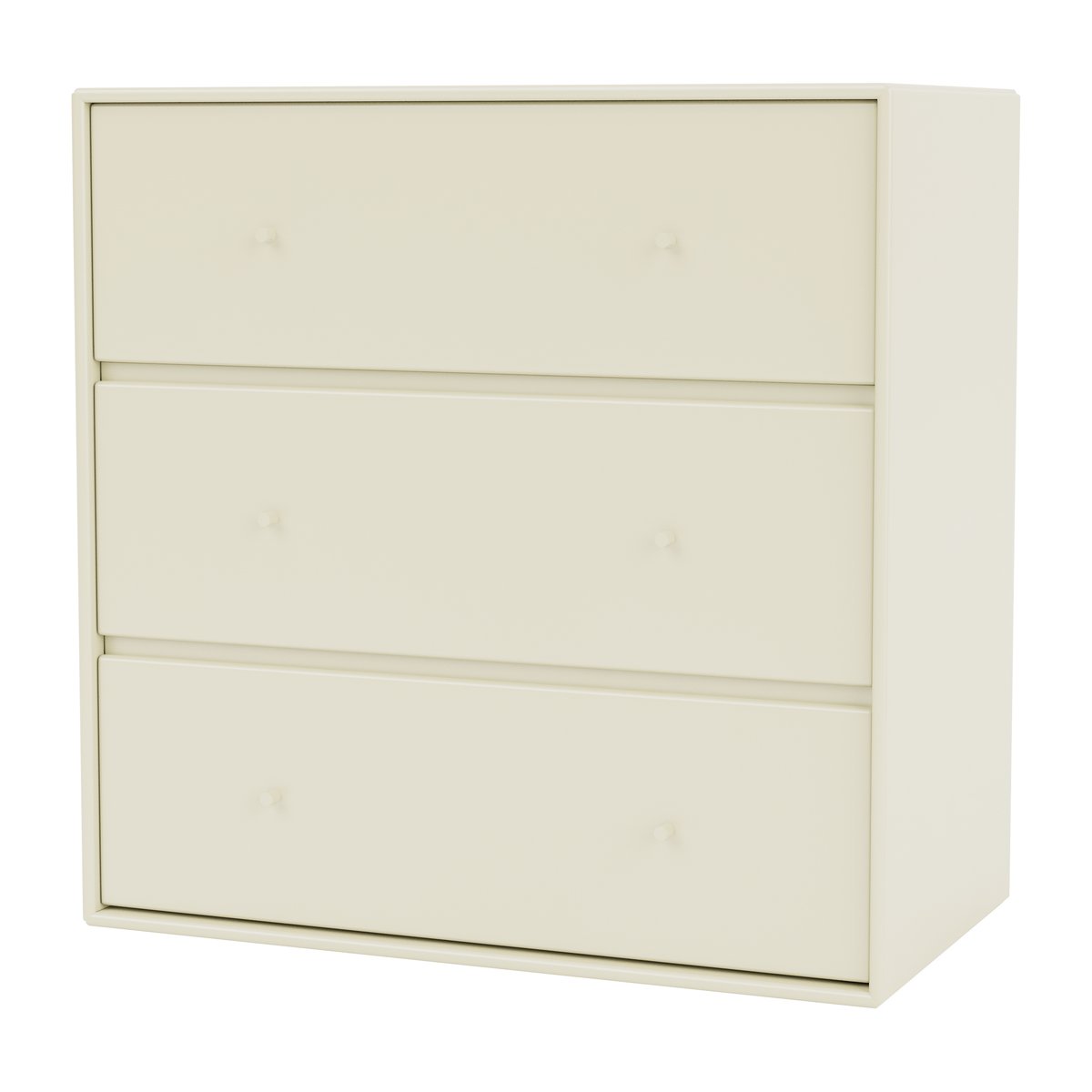 Montana CARRY byrå 3 lådor Vanilla | Skandinavisk Design | Byråer | Beige