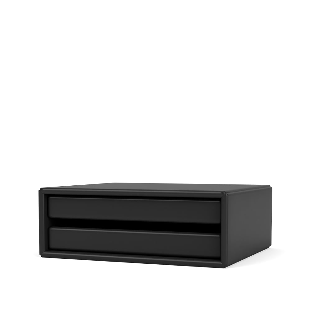 Montana CLASSIFY organizer 30x35,4 cm black 05 | Skandinavisk Design | Förvaringskorgar | Svart