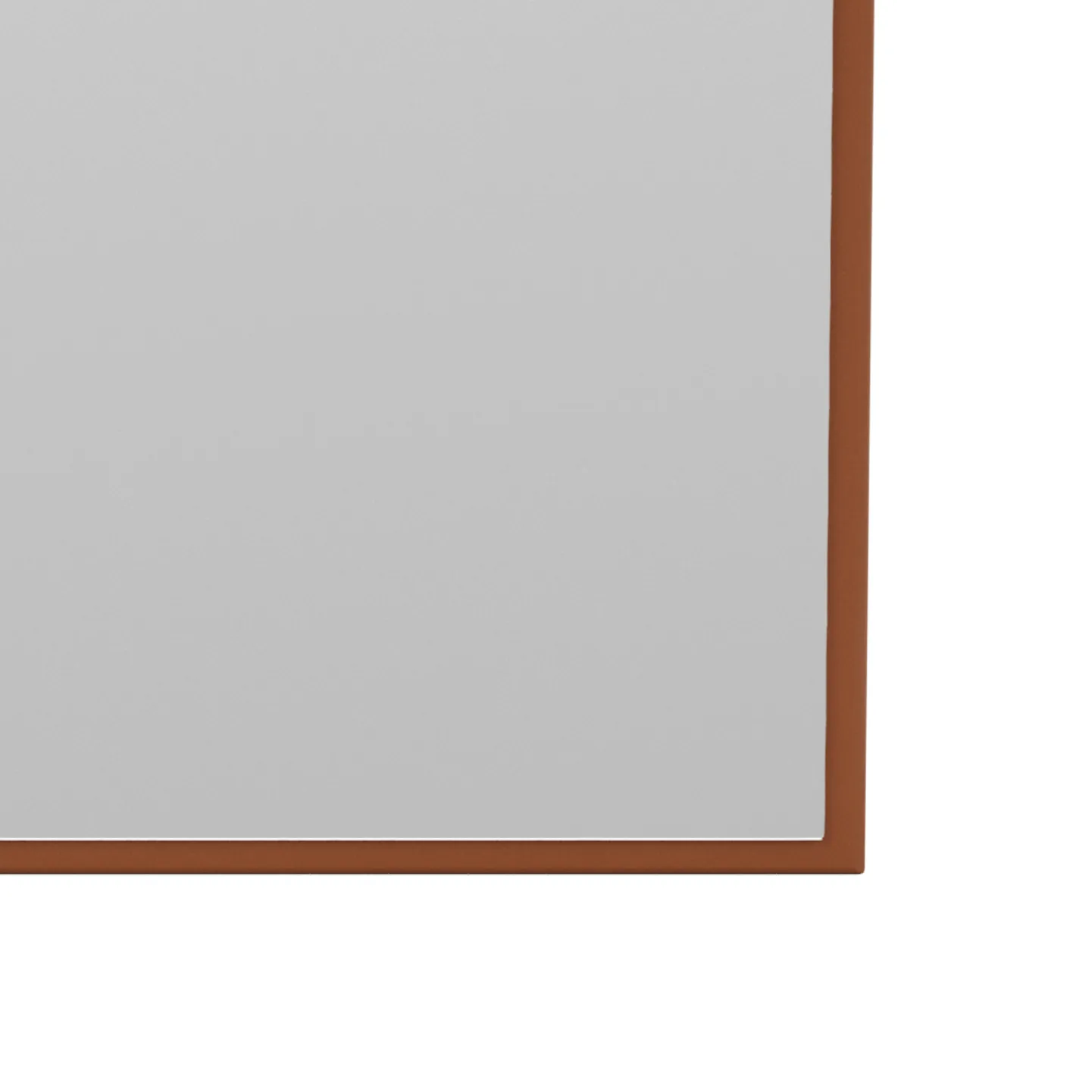 Colour Frame spegel 46,8x46,8 cm, Hazelnut Montana