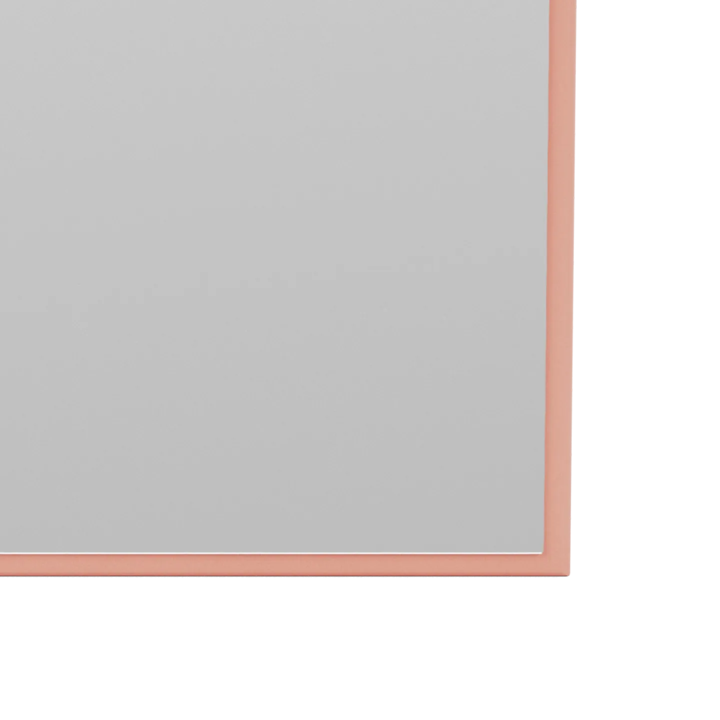 Colour Frame spegel 46,8x46,8 cm, Rhubarb Montana