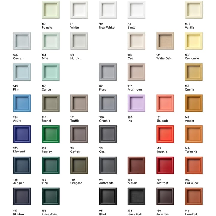COMPILE dekorativ hylla 69,6x69,6 cm, Nordic 09 Montana