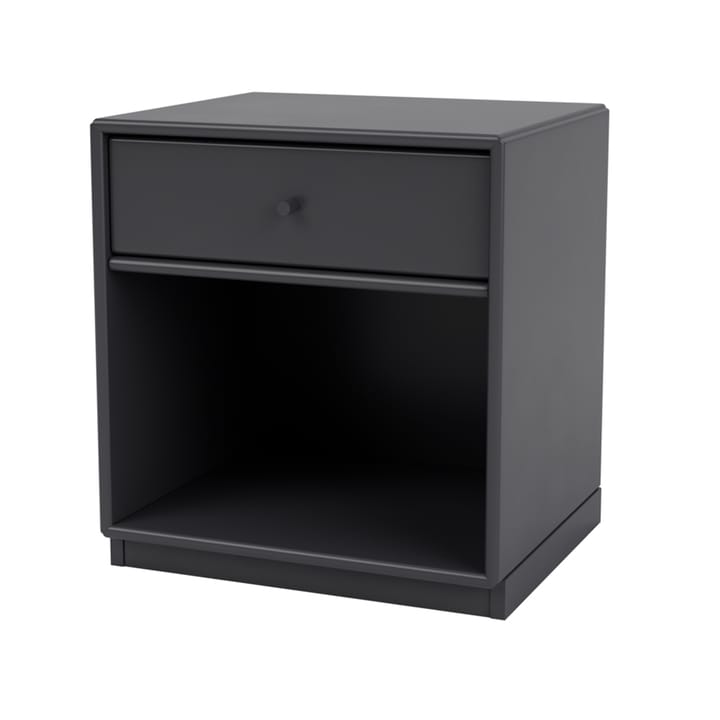 Dream sängbord - anthracite 04, sockel 3cm - Montana