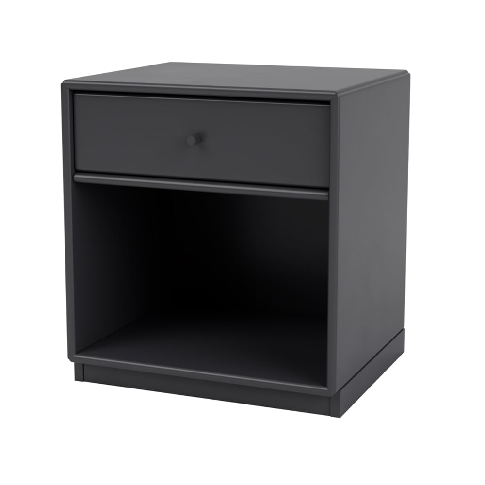 Montana Dream sängbord anthracite 04, sockel 3cm | Skandinavisk Design | Sängbord | Grå