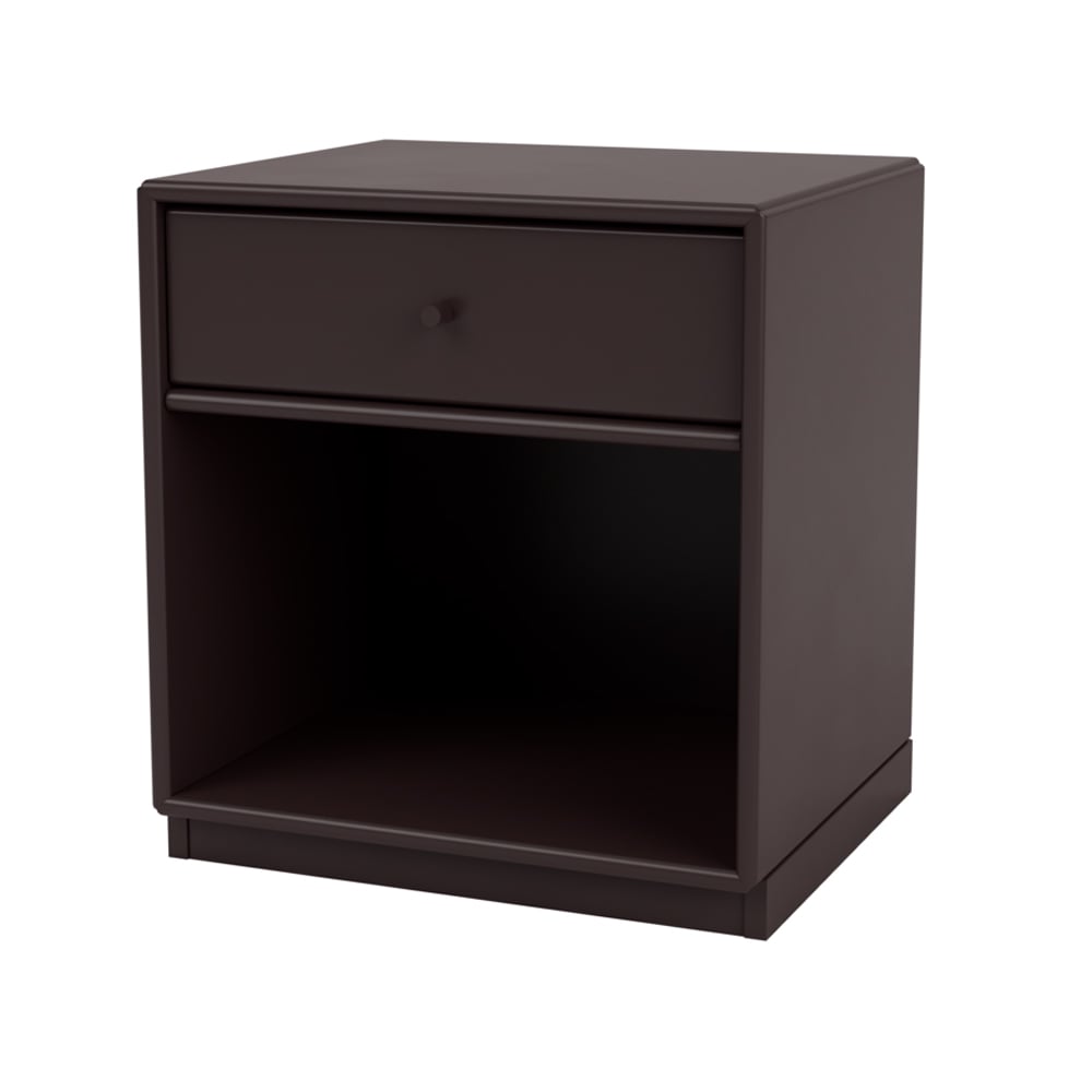 Montana Dream sängbord balsamic 160, sockel 3cm | Skandinavisk Design | Sängbord | Brun
