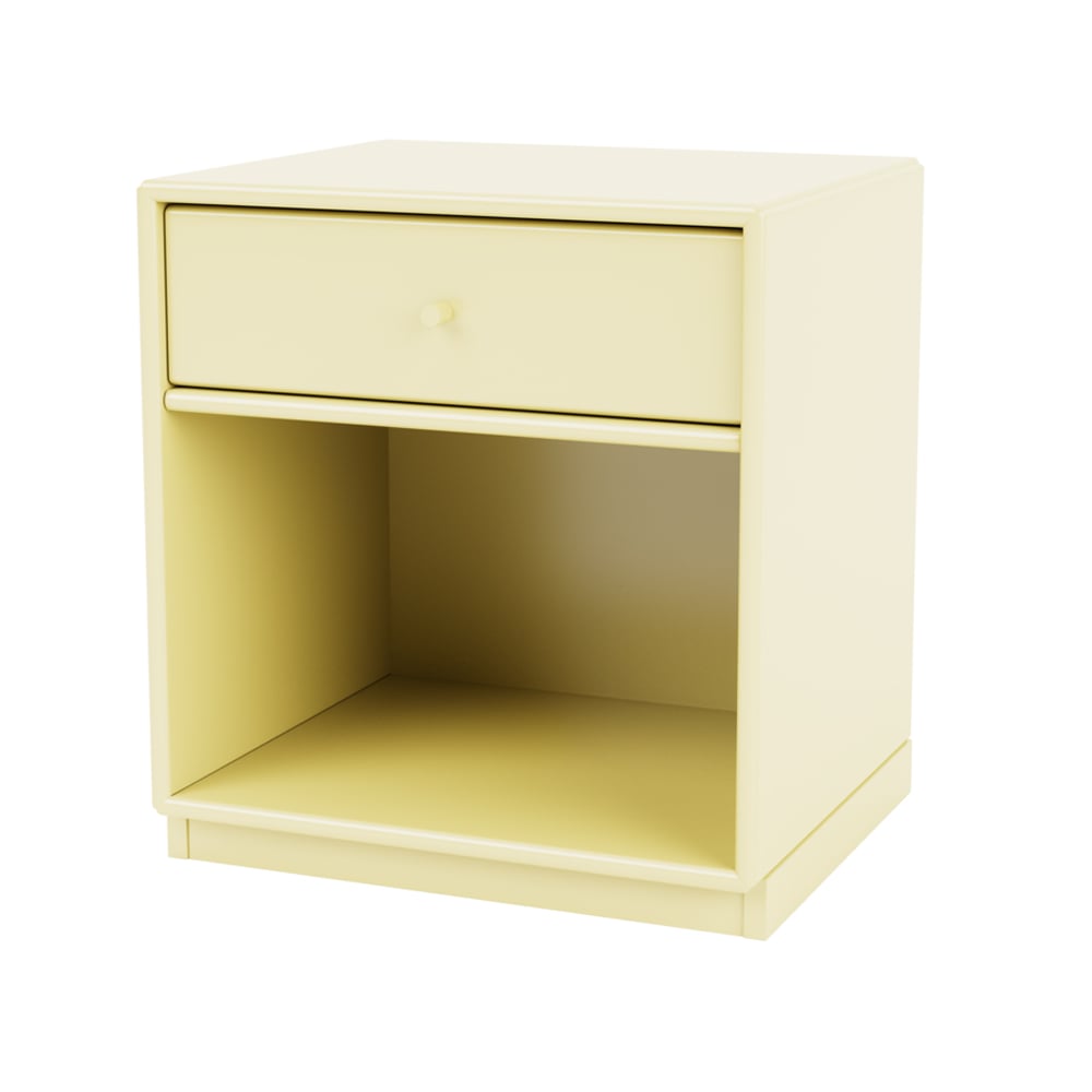 Montana Dream sängbord camomile 159, sockel 3cm | Skandinavisk Design | Sängbord | Gul