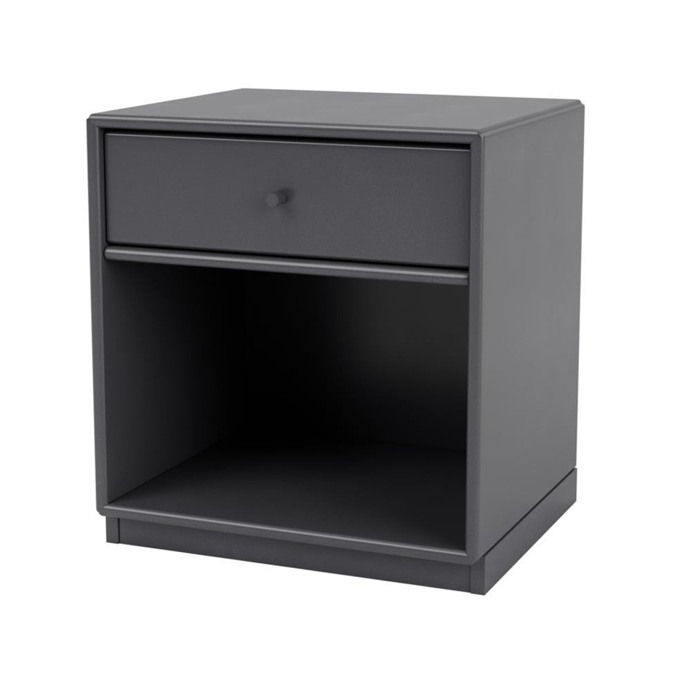 Montana Dream sängbord coal 36, sockel 3cm | Skandinavisk Design | Sängbord | Grå