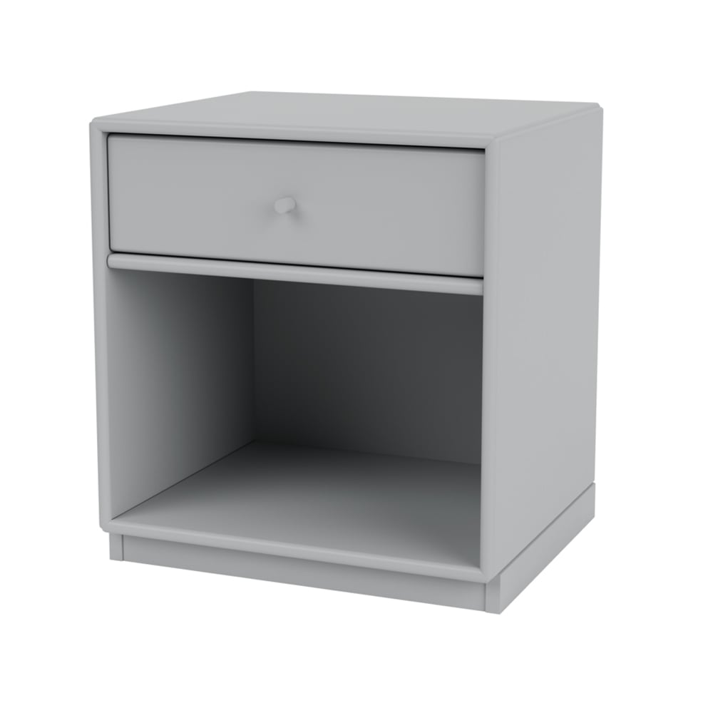 Montana Dream sängbord fjord 02, sockel 3cm | Skandinavisk Design | Sängbord | Grå