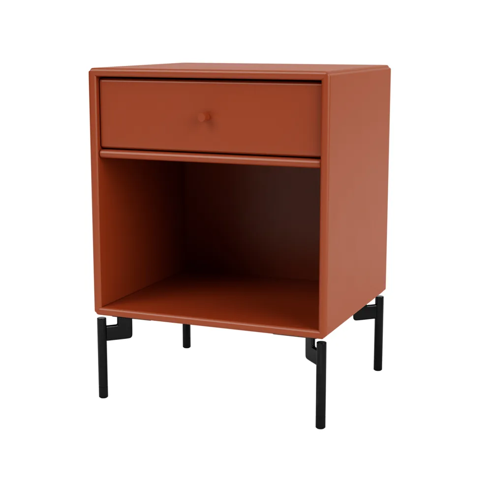 Dream sängbord, hokkaido 162, svartlackade ben Montana