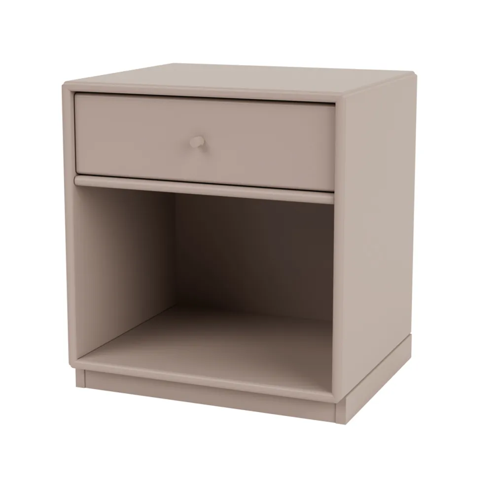 Dream sängbord, mushroom 137, sockel 3cm Montana