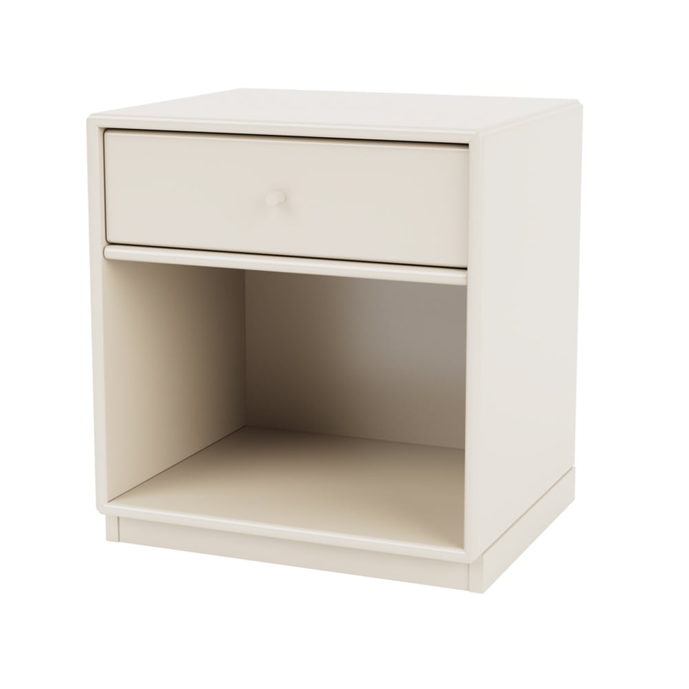Montana Dream sängbord oat 158, sockel 3cm | Skandinavisk Design | Sängbord | Beige