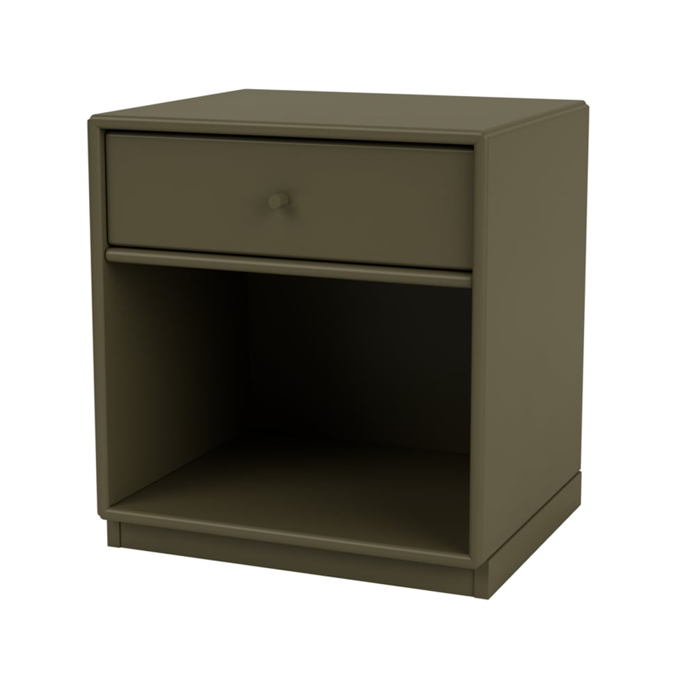 Montana Dream sängbord oregano 139, sockel 3cm | Skandinavisk Design | Sängbord | Grön