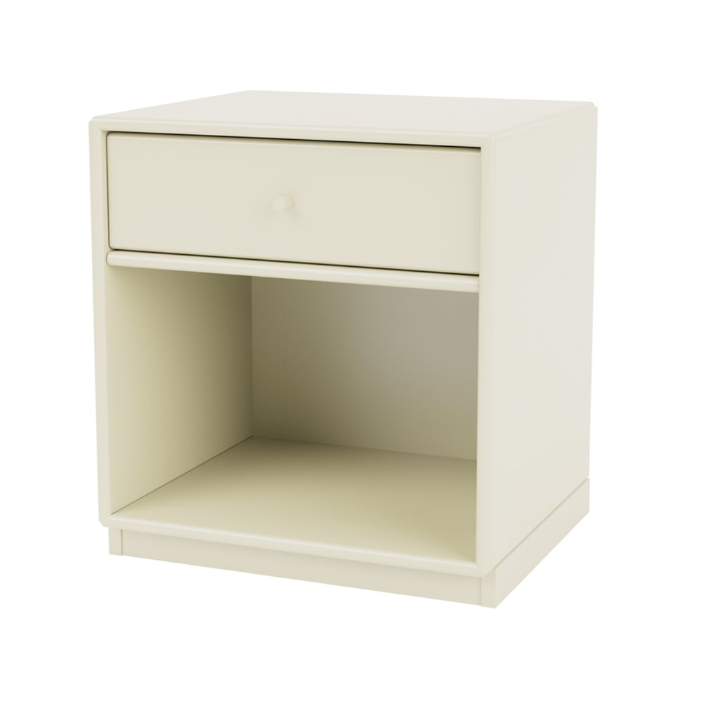 Montana Dream sängbord vanilla 150, sockel 3cm | Skandinavisk Design | Sängbord | Beige