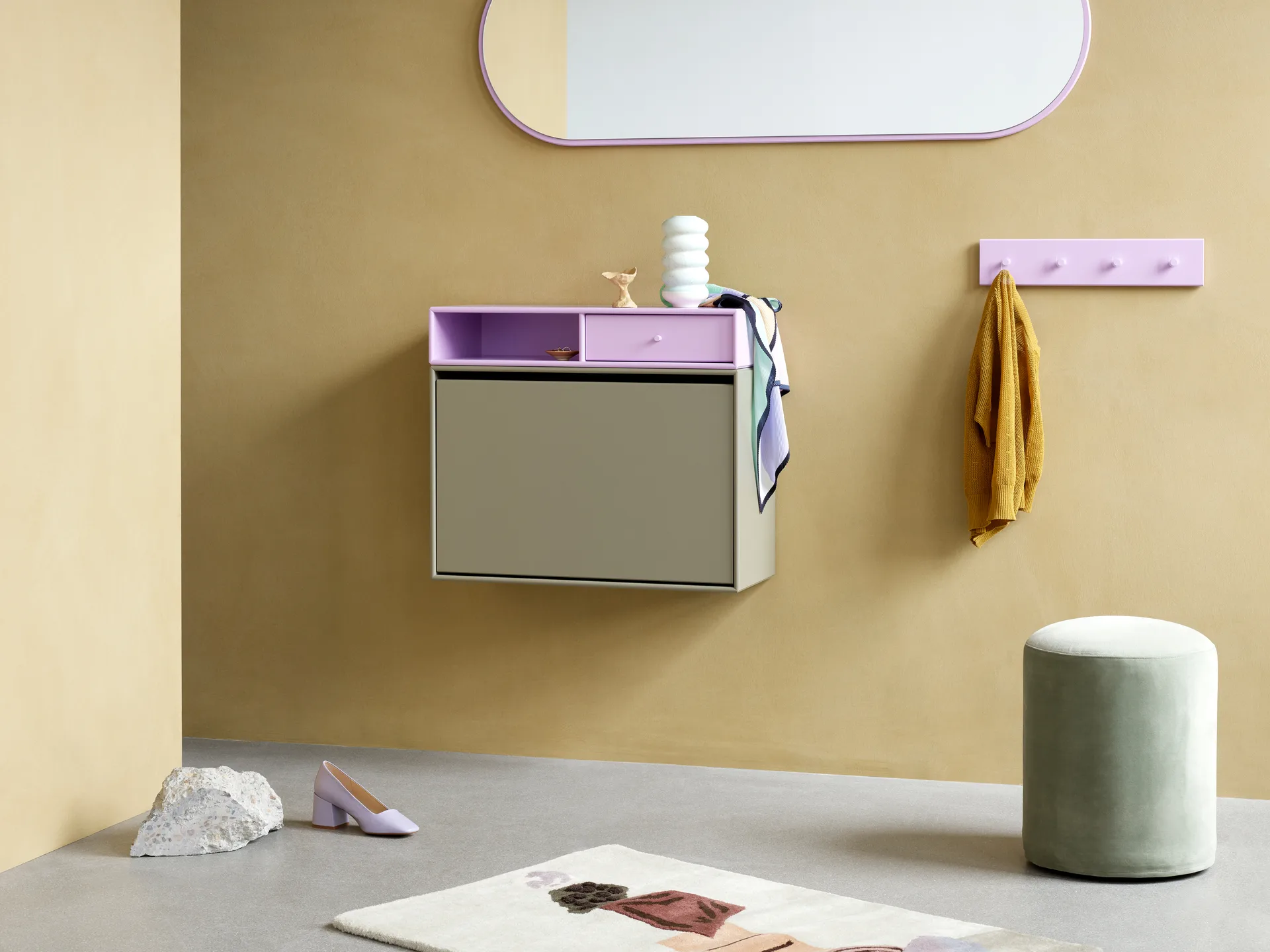 FIGURE Mirror spegel – SP824R, Iris Montana