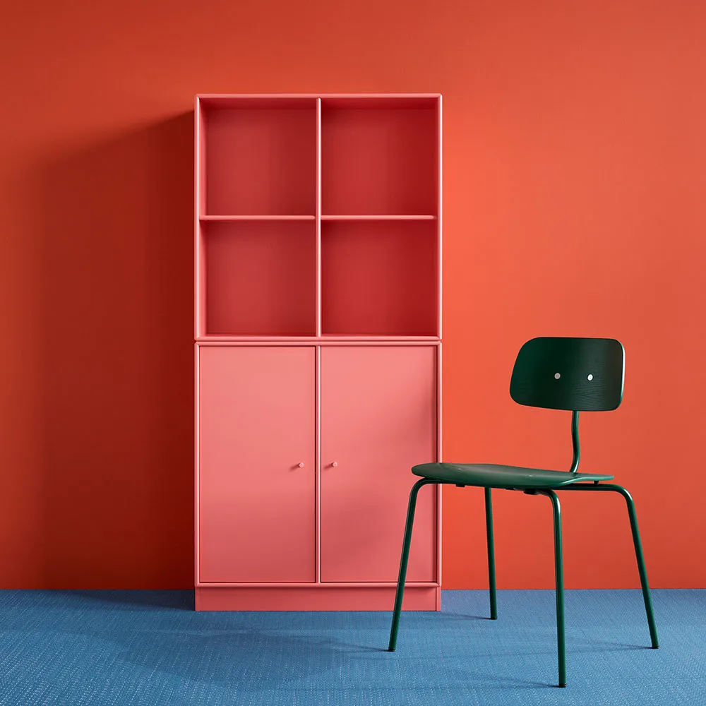 Kevi 2060 stol, rhubarb lackat stativ-bets ask Montana