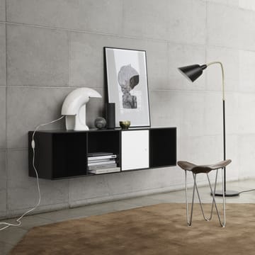 Line hyllmodul - new white 101 vägghängt 1 dörr - Montana