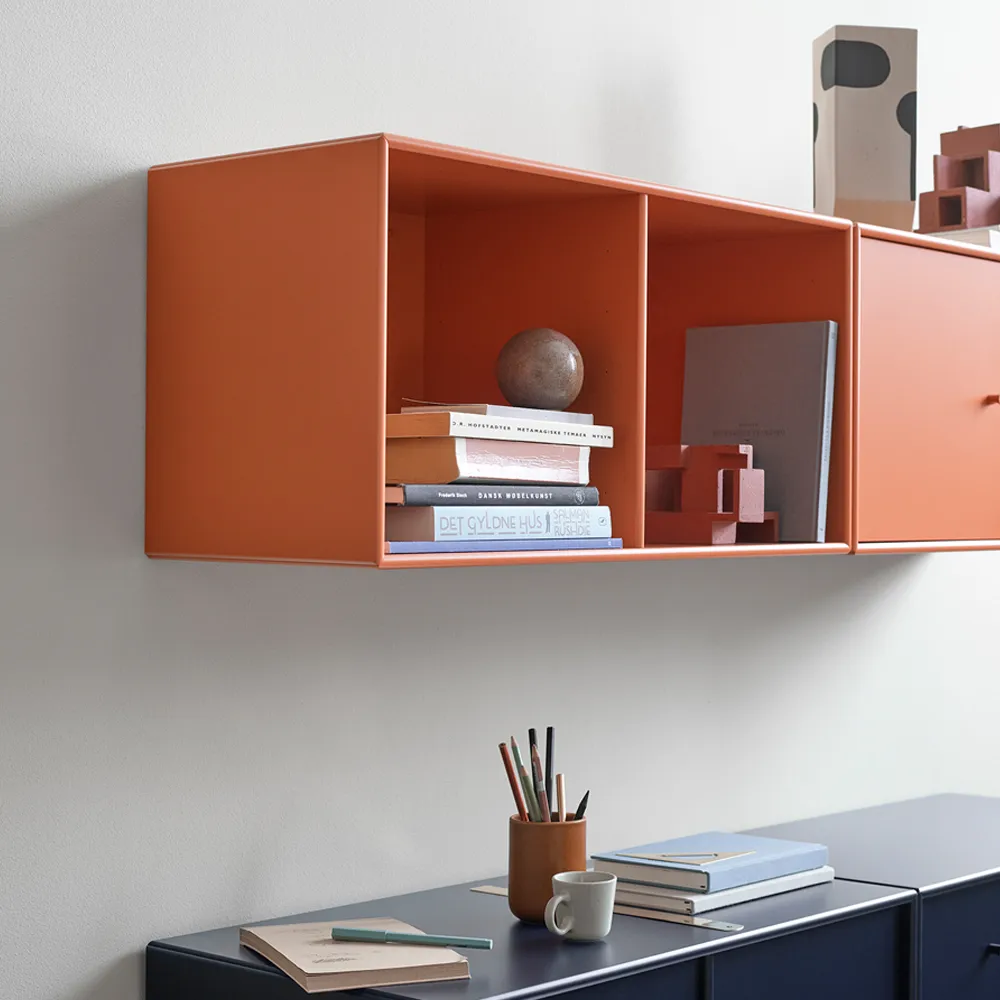 Line hyllmodul vägghängd 1 dörr, New white 101 Montana