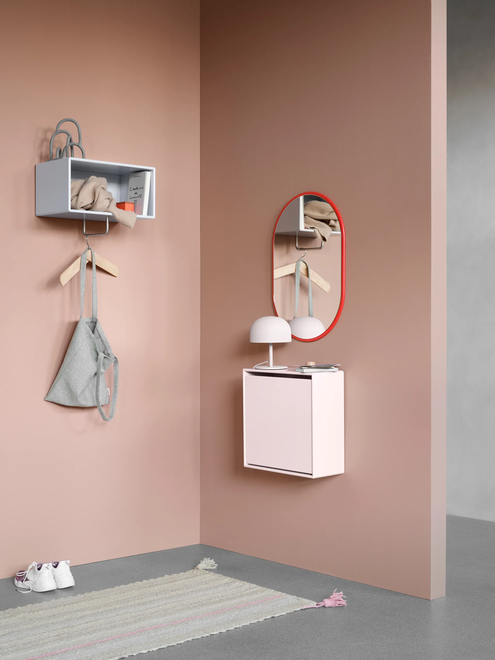 LOOK Mirror spegel – SP812R, Rosehip Montana