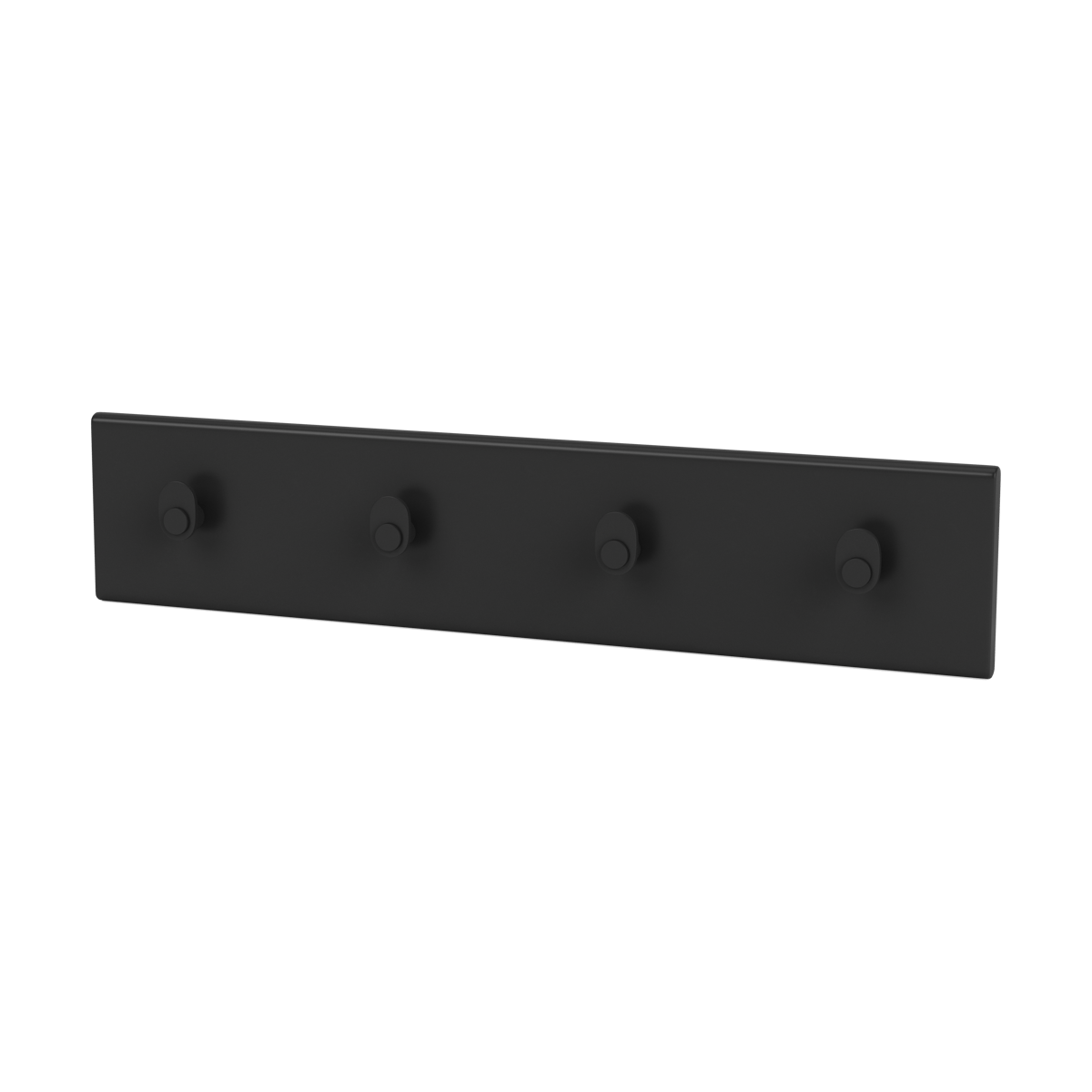 Montana Coat Racks klädhängare 4 krokar Black | Skandinavisk Design | Klädställningar & Galgar | Svart