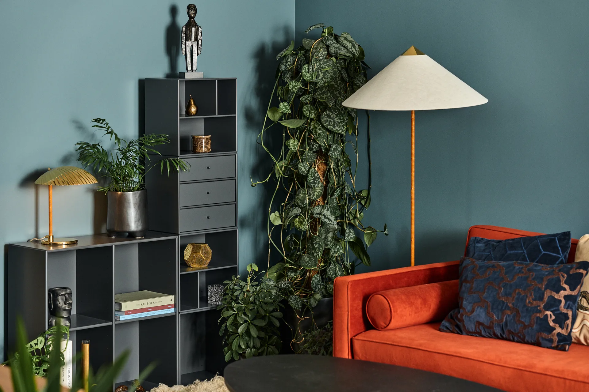 Montana Mini 1001 hylla 35x35 cm, Anthracite Montana