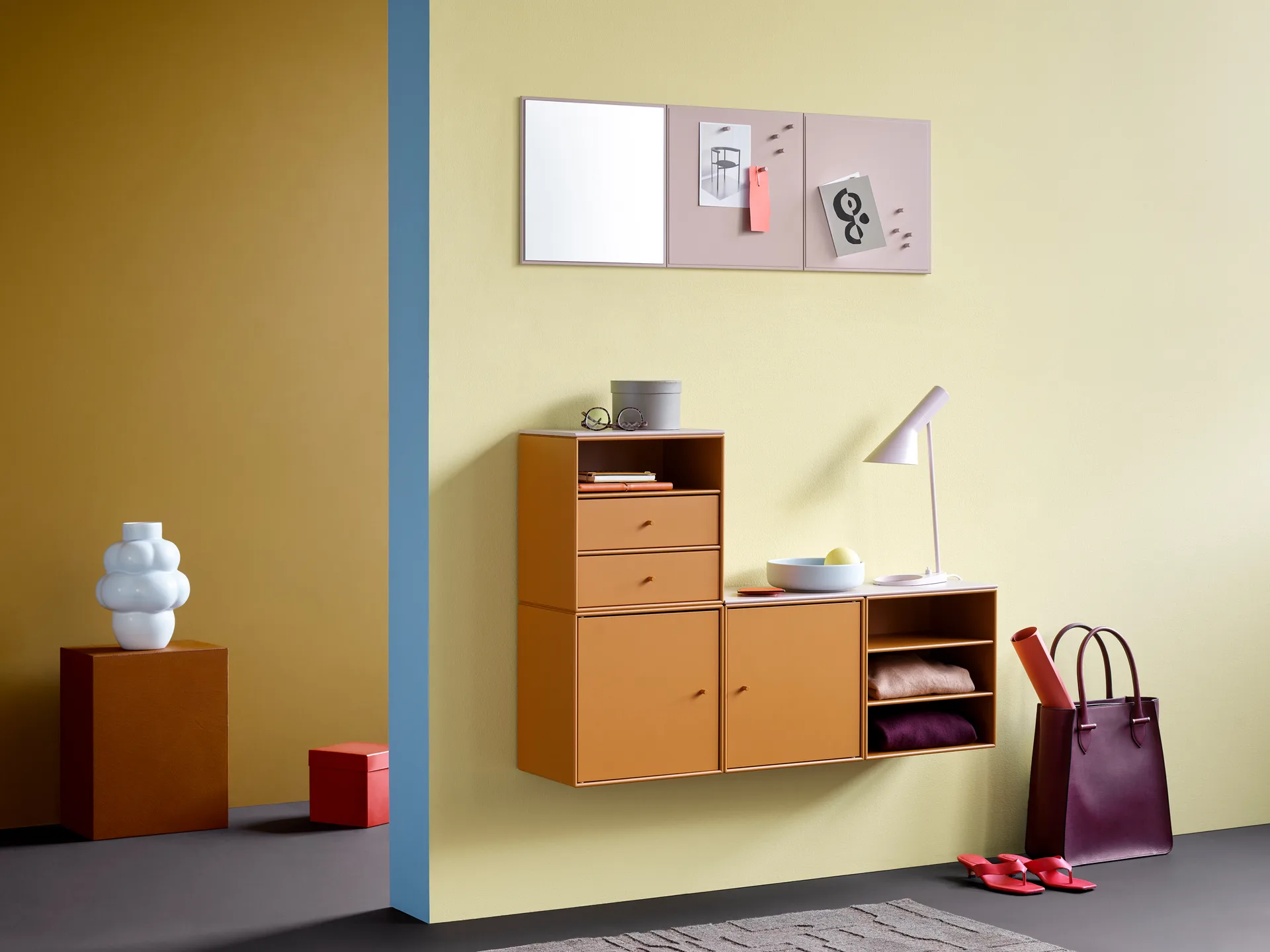 Montana Mini 1006 hylla 35x35 cm, Amber Montana