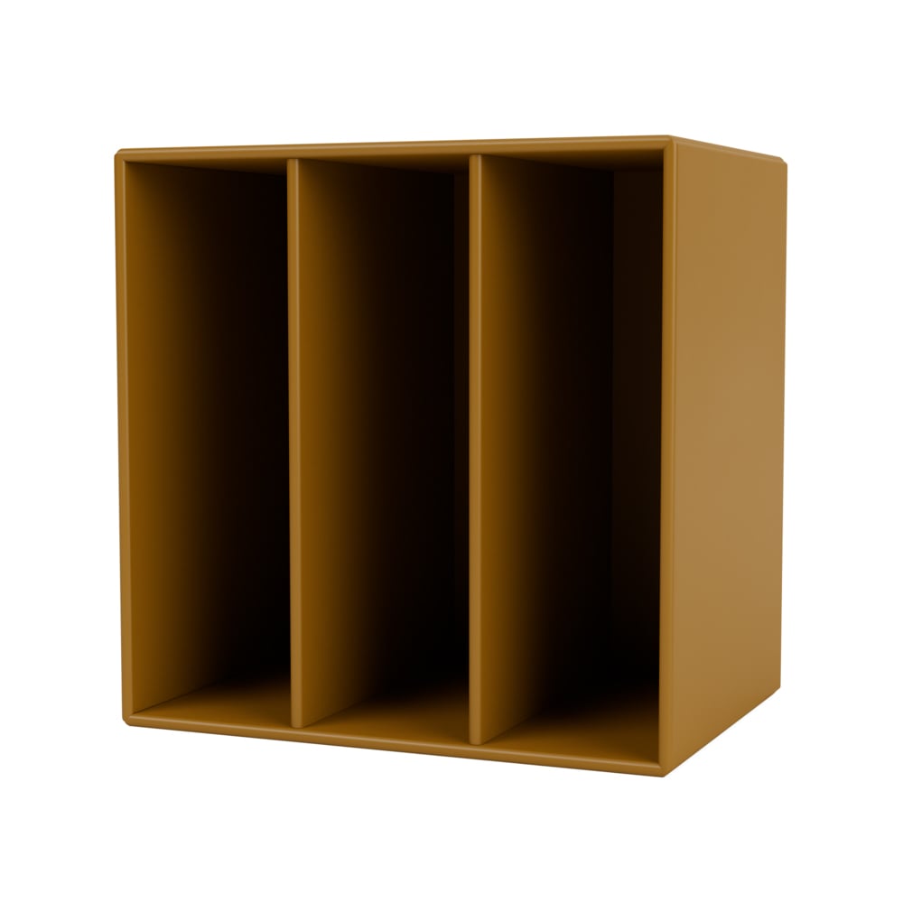 Montana Mini 1104 hyllmodul amber 142, med hyllor | Skandinavisk Design | Hyllor & Hyllsystem | Gul