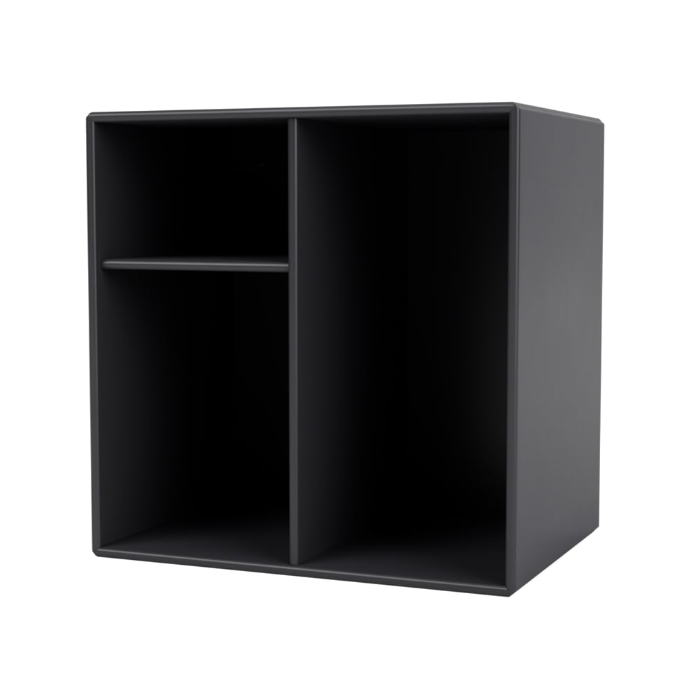 Montana Mini 1202 hyllmodul anthracite 04, med hyllor