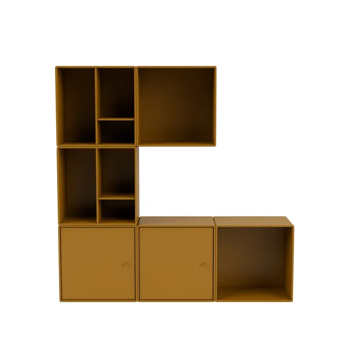 Montana Mini hyllsystem 6x2 Amber - Montana