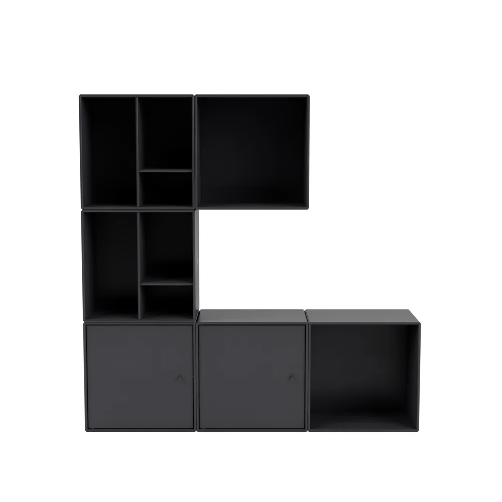 Montana Mini hyllsystem 6x2 Anthracite,  Montana