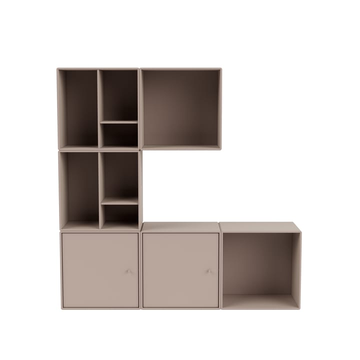 Montana Mini hyllsystem 6x2 Mushroom - undefined - Montana