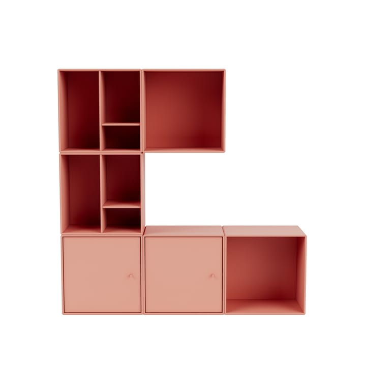 Montana Mini hyllsystem 6x2 Rhubarb - undefined - Montana