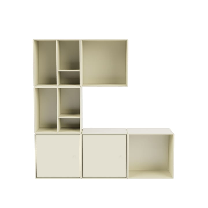 Montana Mini hyllsystem 6x2 Vanilla - undefined - Montana