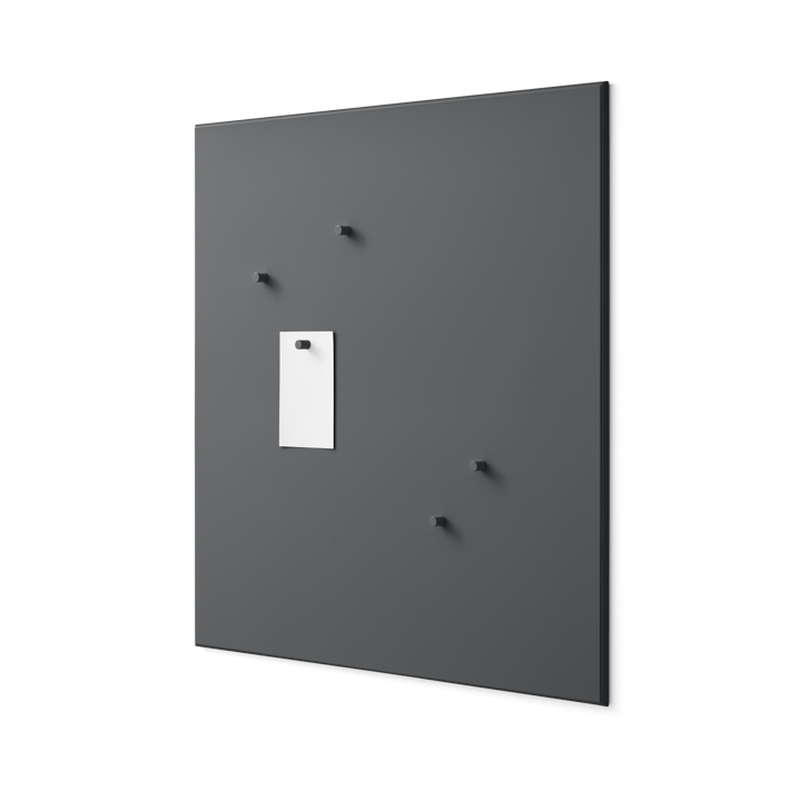 Montana noticeboard anslagstavla 69,6x69,6 cm, Anthracite Montana