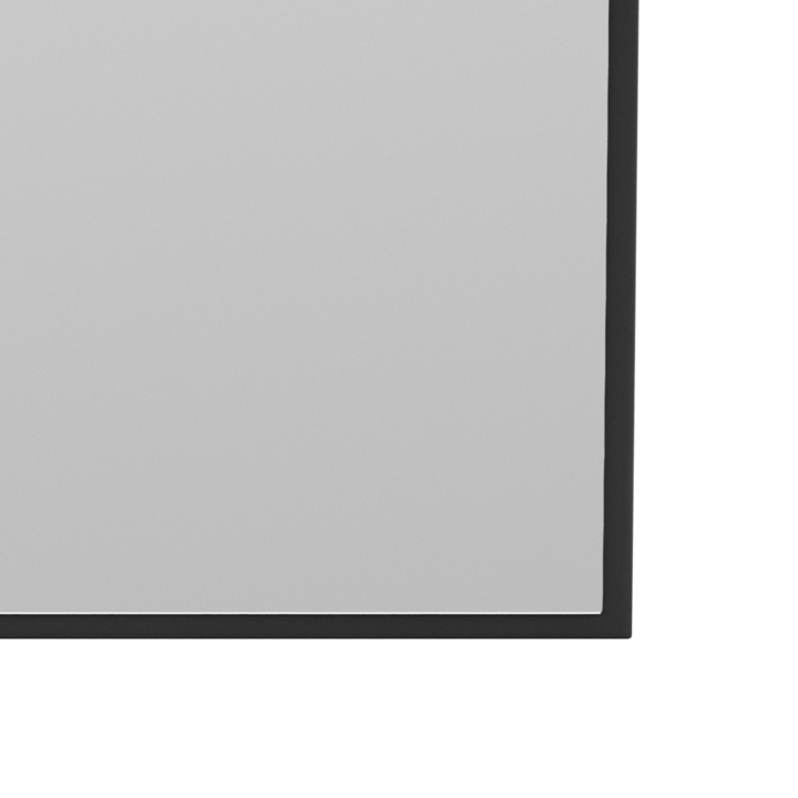 Montana rectangular spegel 46,8x69,6 cm - Black - Montana