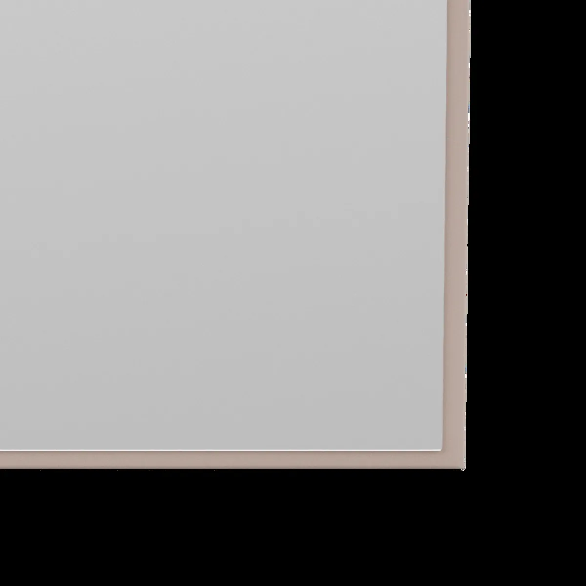 Montana Montana rectangular spegel 69,6x105 cm Mushroom