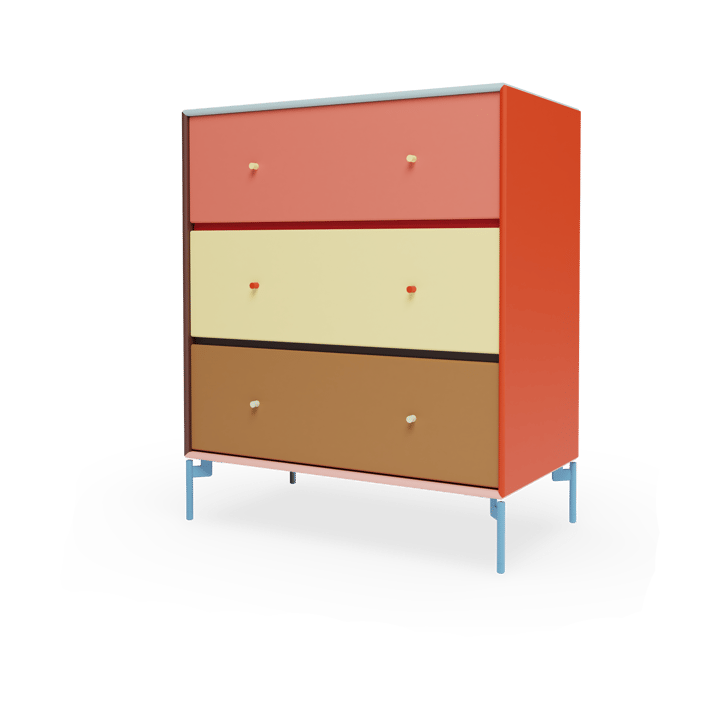 Montana x KIMPOP Carry byrå 3 lådor - 69,6x82,2x38 cm - Montana
