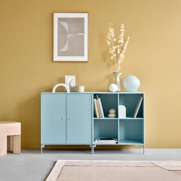 Pair sideboard - coffee 35, vitlackade ben - Montana