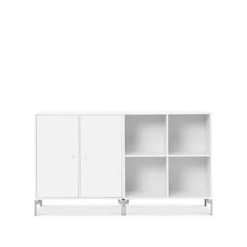 Pair sideboard - new white 101, kromben - Montana