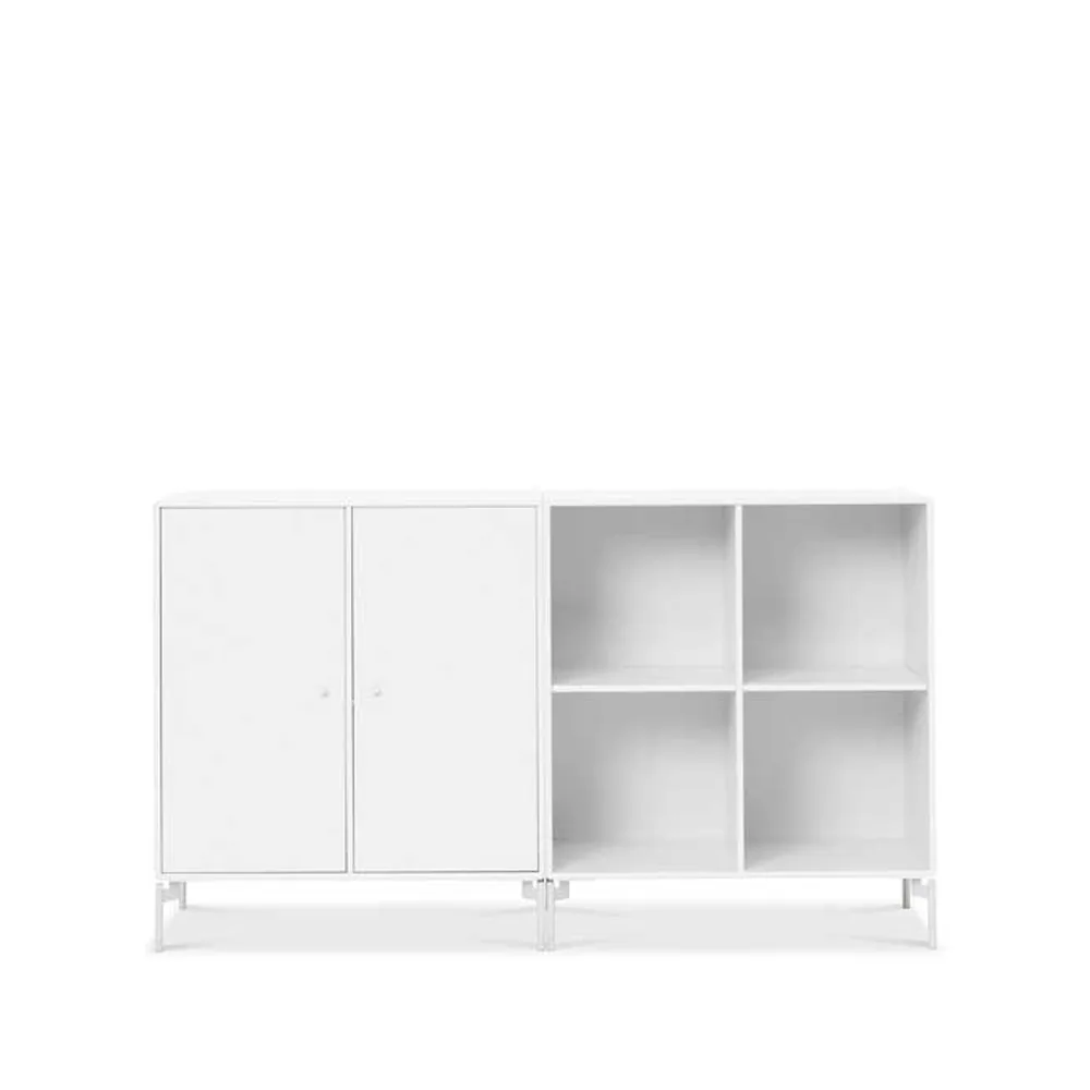 Pair sideboard, new white 101, vitlackade ben Montana