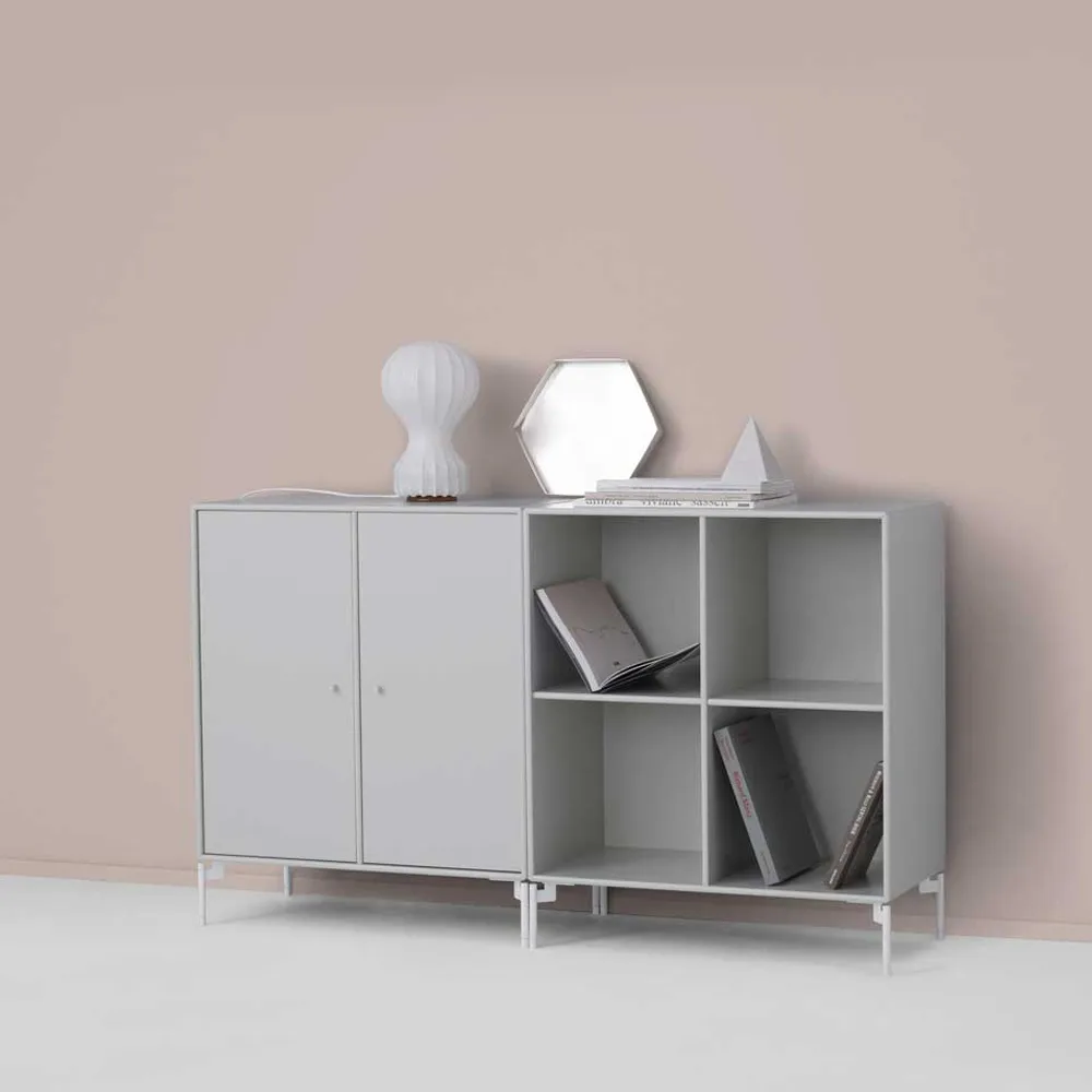 Pair sideboard, new white 101, vitlackade ben Montana