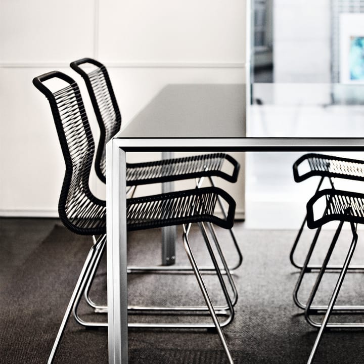 Panton One stol, duke, rostfritt stål Montana