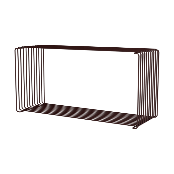 Panton Wire Extended hylla 70x34,8x25,7 cm - Black red - Montana